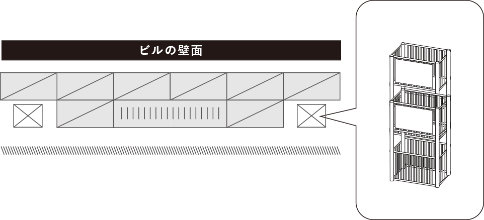 昇降機の使用も可能