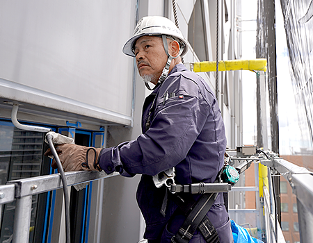 着工組み立て・解体